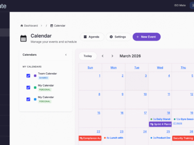 Calendar & Scheduling